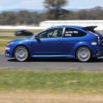 Ford Focus RS-T at speed